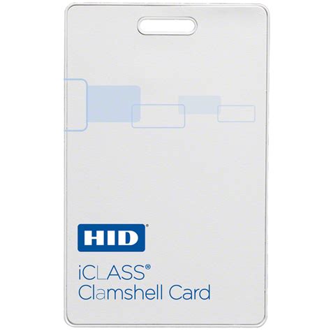 13.56 mhz rfid card contactless|HID® iCLASS® 2080 Clamshell Card .